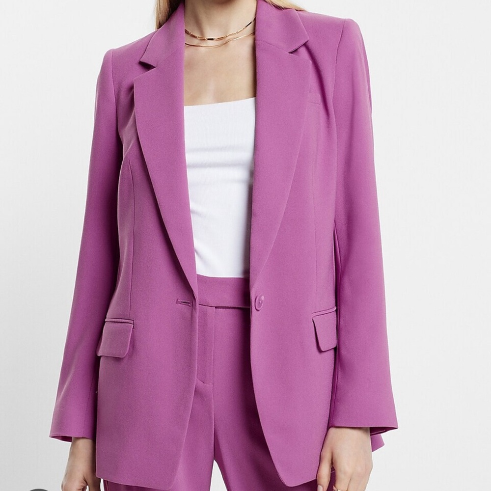 Express Women's Fuchsia Blazer